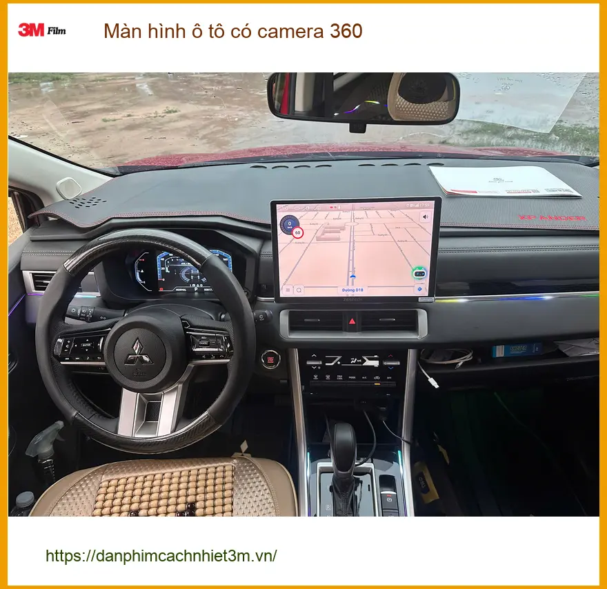 Chú Sơn lắp màn hình ô tô có camera 360 cho Ford Everest ở Gò Vấp ảnh thực tế 5