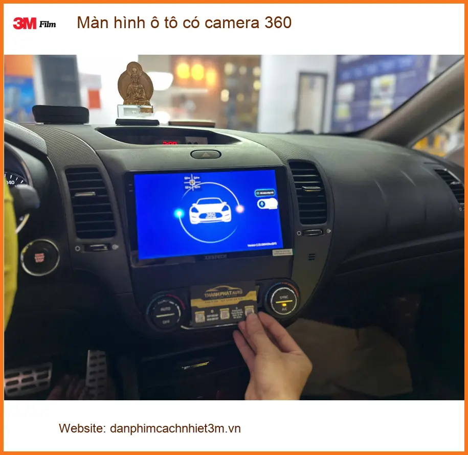 Chú Lâm nâng cấp màn hình ô tô 360 cho Kia Carnival tại Quận 2 ảnh thực tế 3