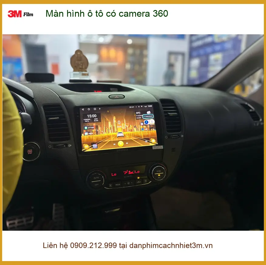 Chú Lâm nâng cấp màn hình ô tô 360 cho Kia Carnival tại Quận 2 ảnh thực tế 4