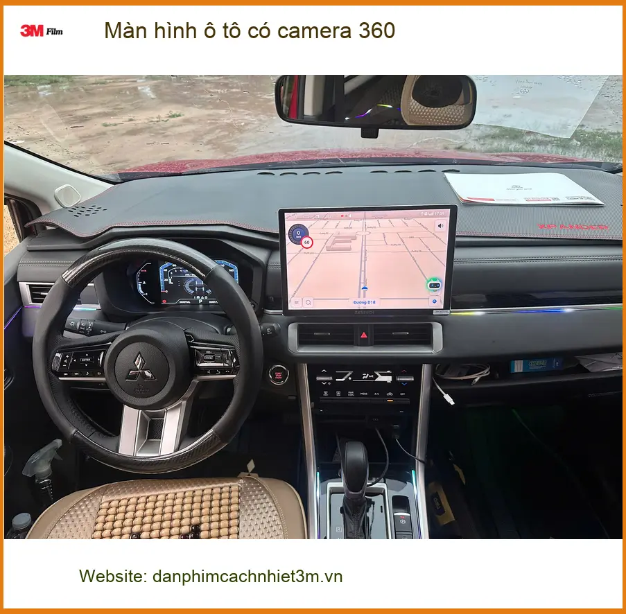 Anh Cường lắp màn hình camera 360 cho Vios Quận 5 an tâm đỗ xe ảnh thực tế 5