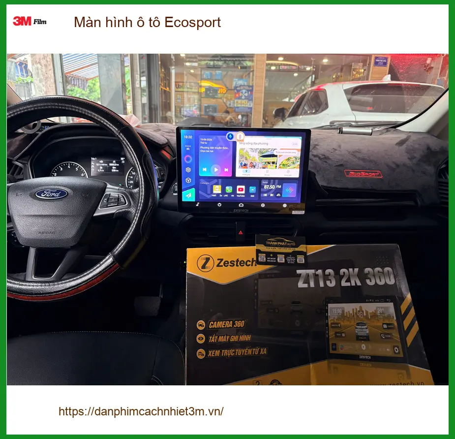 Anh Khải lắp màn hình ô tô Ecosport tại Quận 9 muốn nâng cấp giải trí ảnh thực tế 4