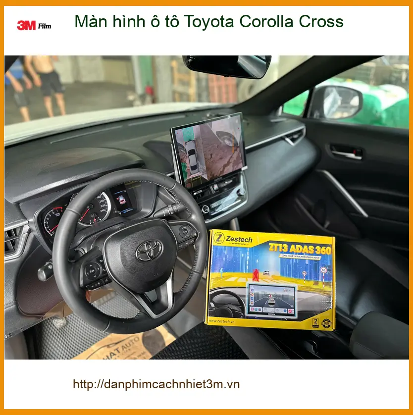 Anh Lộc lắp màn hình ô tô Toyota Corolla Cross tại Quận 2