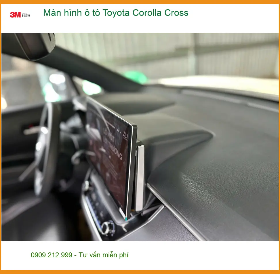 Anh Lộc lắp màn hình ô tô Toyota Corolla Cross tại Quận 2 ảnh thực tế 2