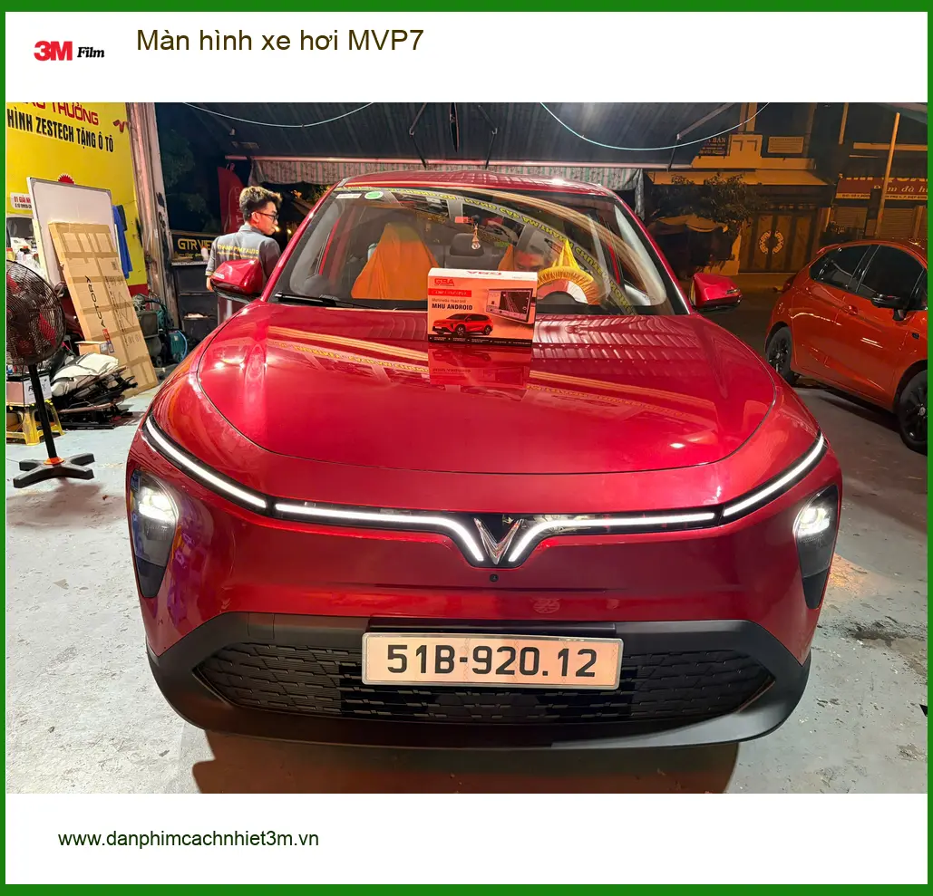 Chị Thuý lắp màn hình xe hơi MVP7 cho Hyundai Accent tại Quận 2 ảnh thực tế 2
