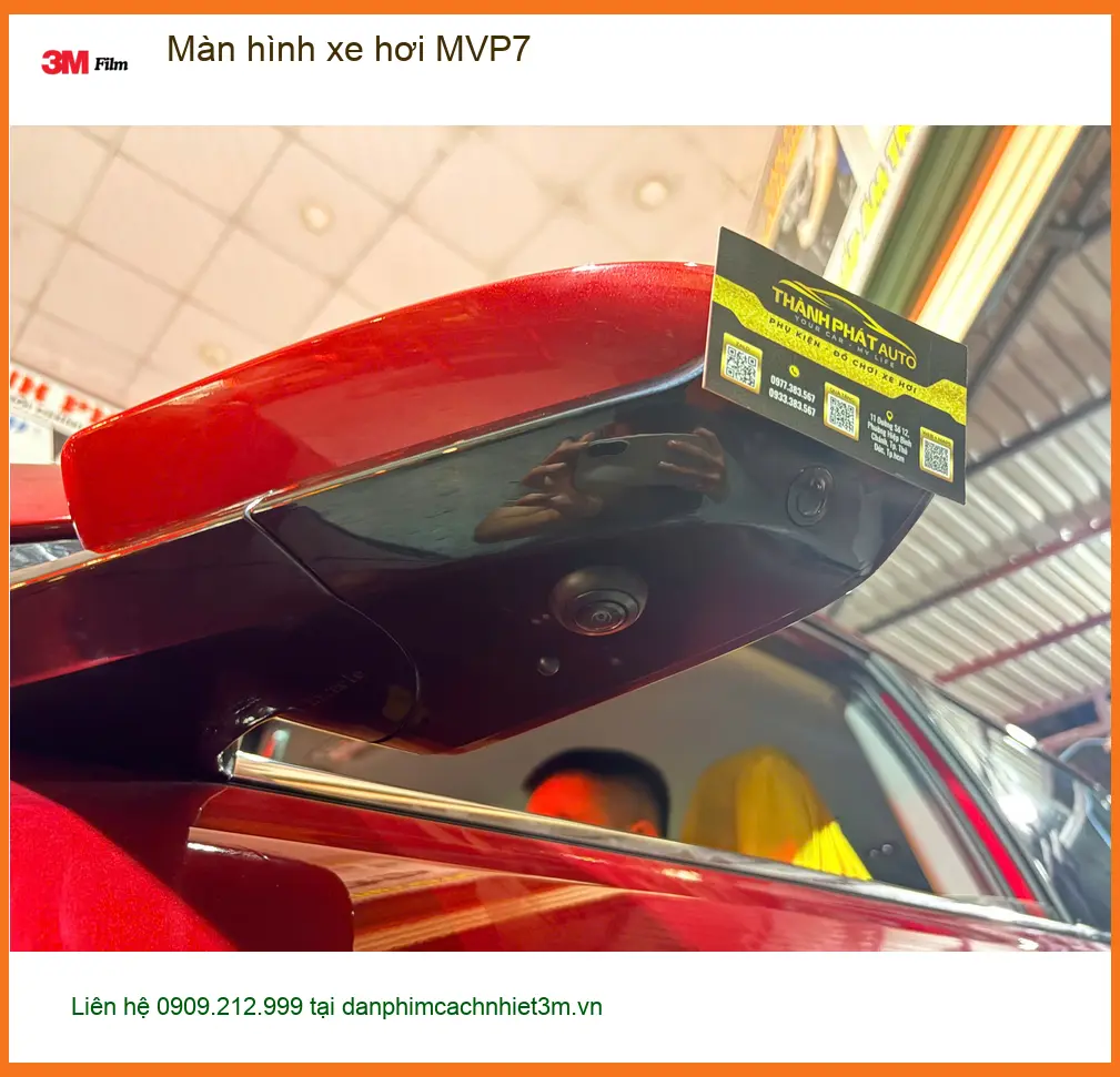 Chị Thuý lắp màn hình xe hơi MVP7 cho Hyundai Accent tại Quận 2 ảnh thực tế 5