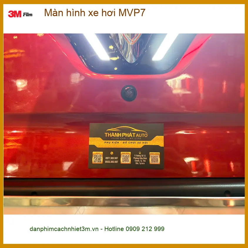 Anh Kiệt lắp màn hình xe hơi MVP7 cho Mazda 3 tại Quận Bình Thạnh để giải trí tốt hơn
