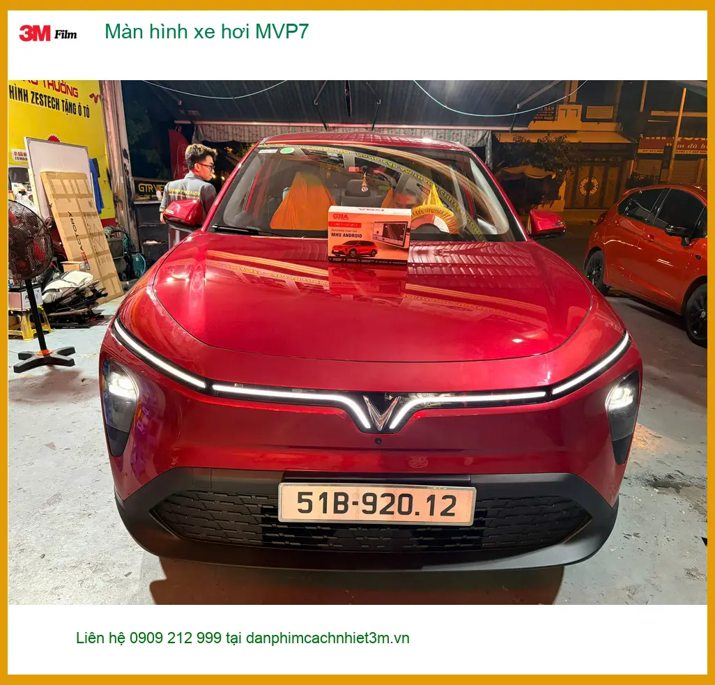 Anh Kiệt lắp màn hình xe hơi MVP7 cho Mazda 3 tại Quận Bình Thạnh để giải trí tốt hơn ảnh thực tế 3