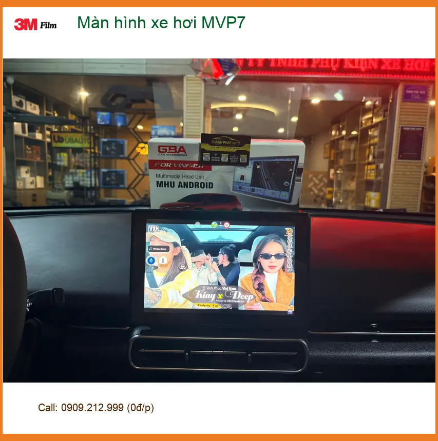 Anh Kiệt lắp màn hình xe hơi MVP7 cho Mazda 3 tại Quận Bình Thạnh để giải trí tốt hơn ảnh thực tế 5