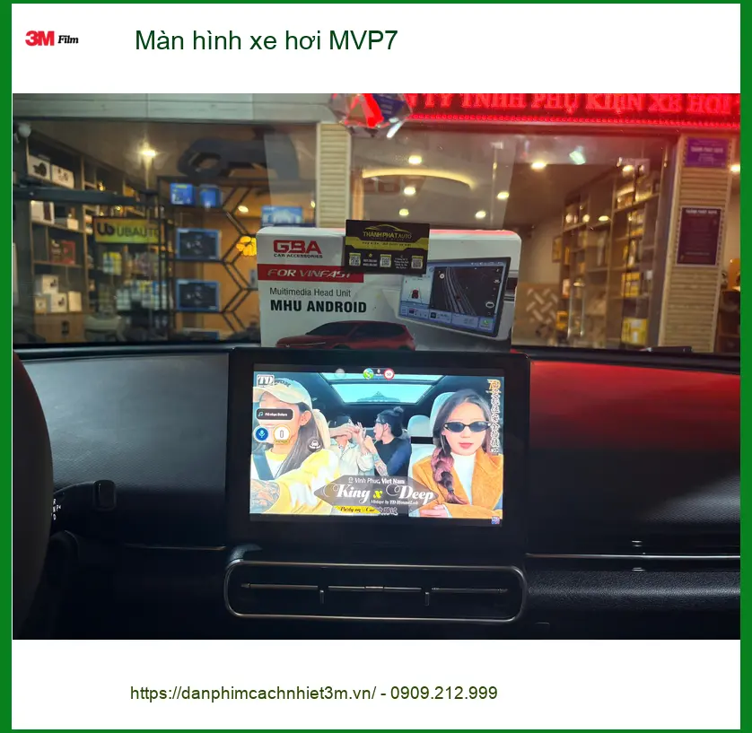 Anh Minh lắp Màn hình xe hơi MVP7 cho Hyundai Accent tại Quận 10 ảnh thực tế 5
