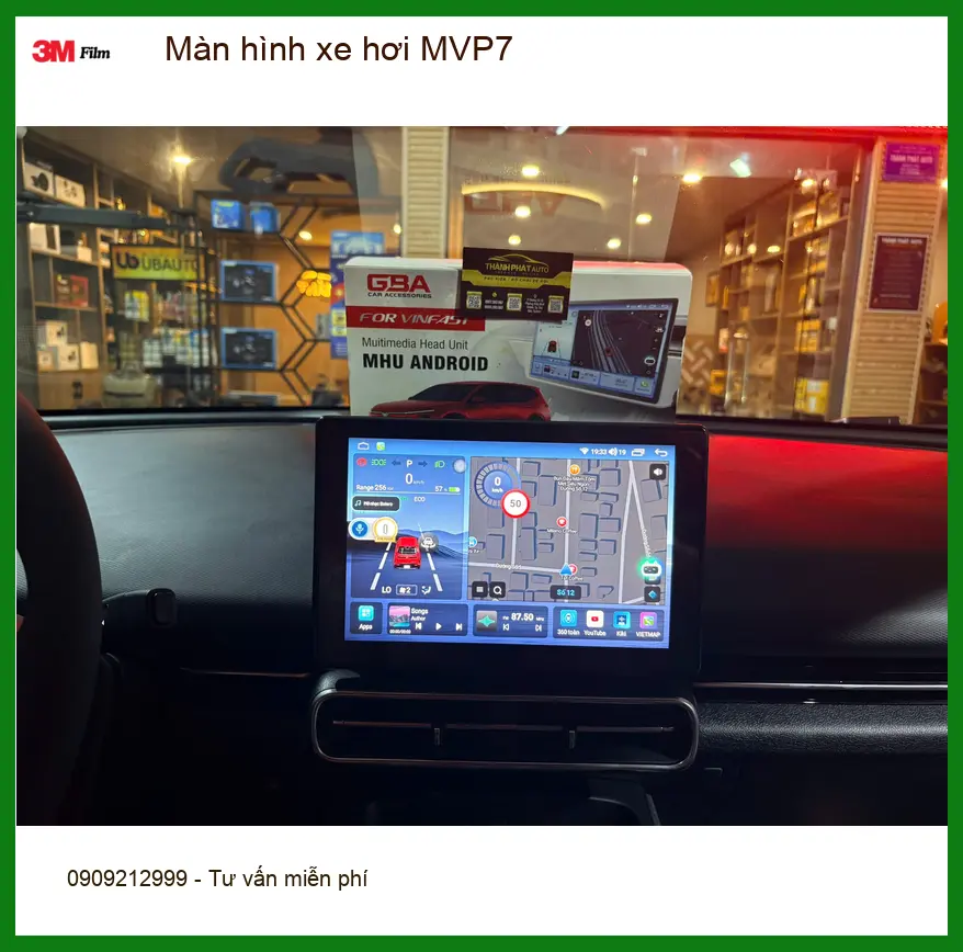 Anh Tấn lắp Màn hình xe hơi MVP7 cho Honda CRV tại Thủ Đức nâng cấp giải trí. ảnh thực tế 5