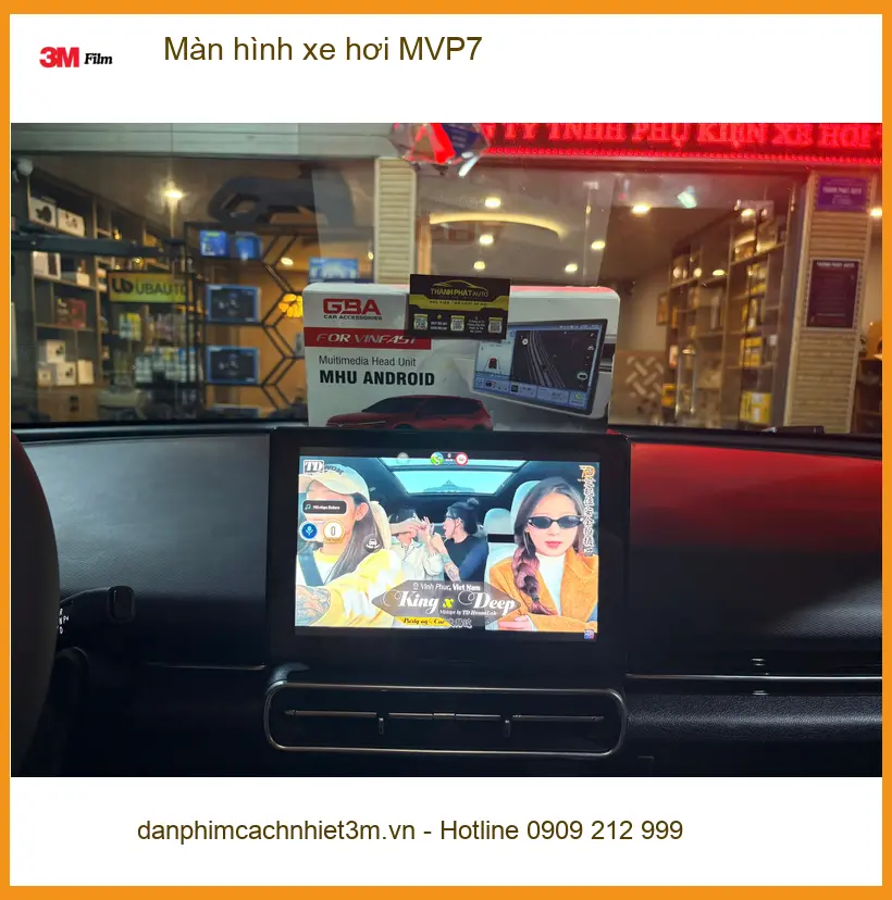 Anh Thành nâng cấp màn hình xe hơi MVP7 cho Suzuki Swift tại Quận Phú Nhuận