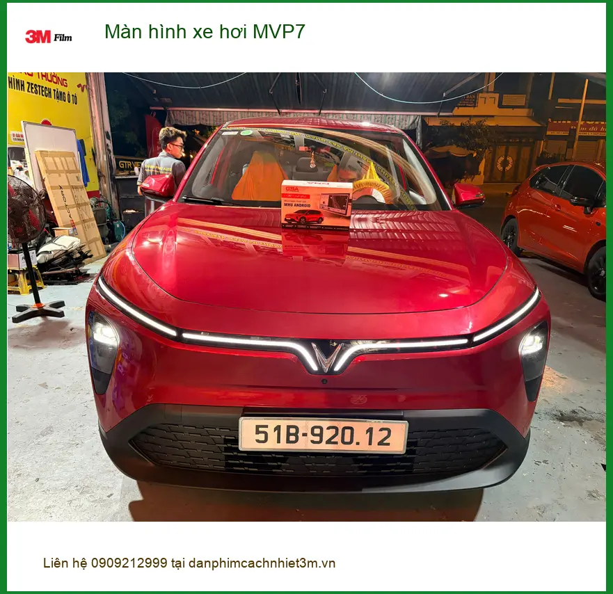 Anh Thành nâng cấp màn hình xe hơi MVP7 cho Suzuki Swift tại Quận Phú Nhuận ảnh thực tế 2