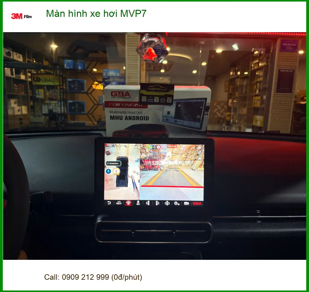 Anh Thành nâng cấp màn hình xe hơi MVP7 cho Suzuki Swift tại Quận Phú Nhuận ảnh thực tế 5