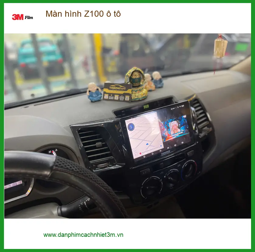 Anh Quân lắp Màn hình Z100 ô tô cho Hyundai Accent tại Hóc Môn để nâng tầm tiện ích lái xe