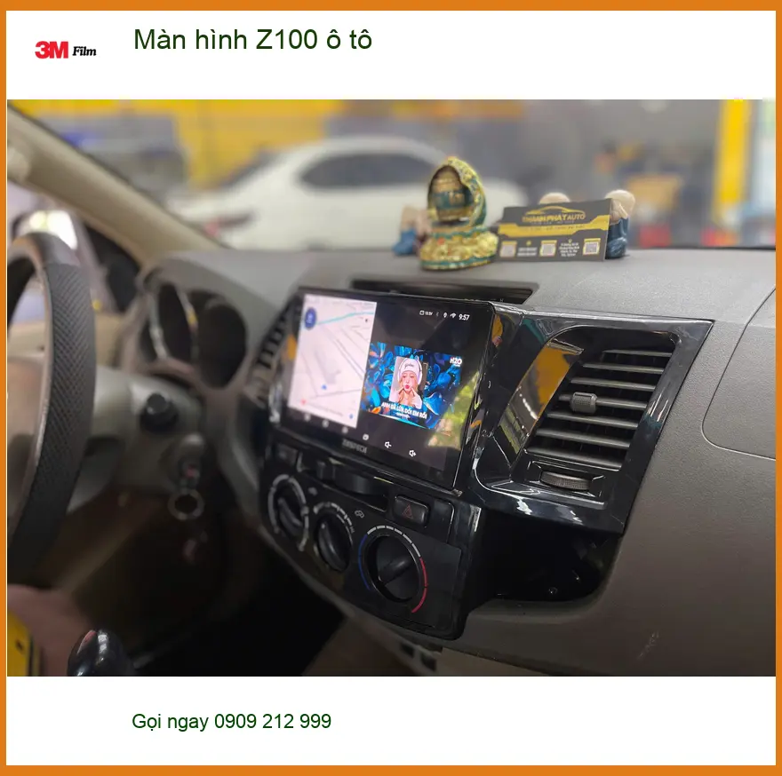 Anh Quân lắp Màn hình Z100 ô tô cho Hyundai Accent tại Hóc Môn để nâng tầm tiện ích lái xe ảnh thực tế 4