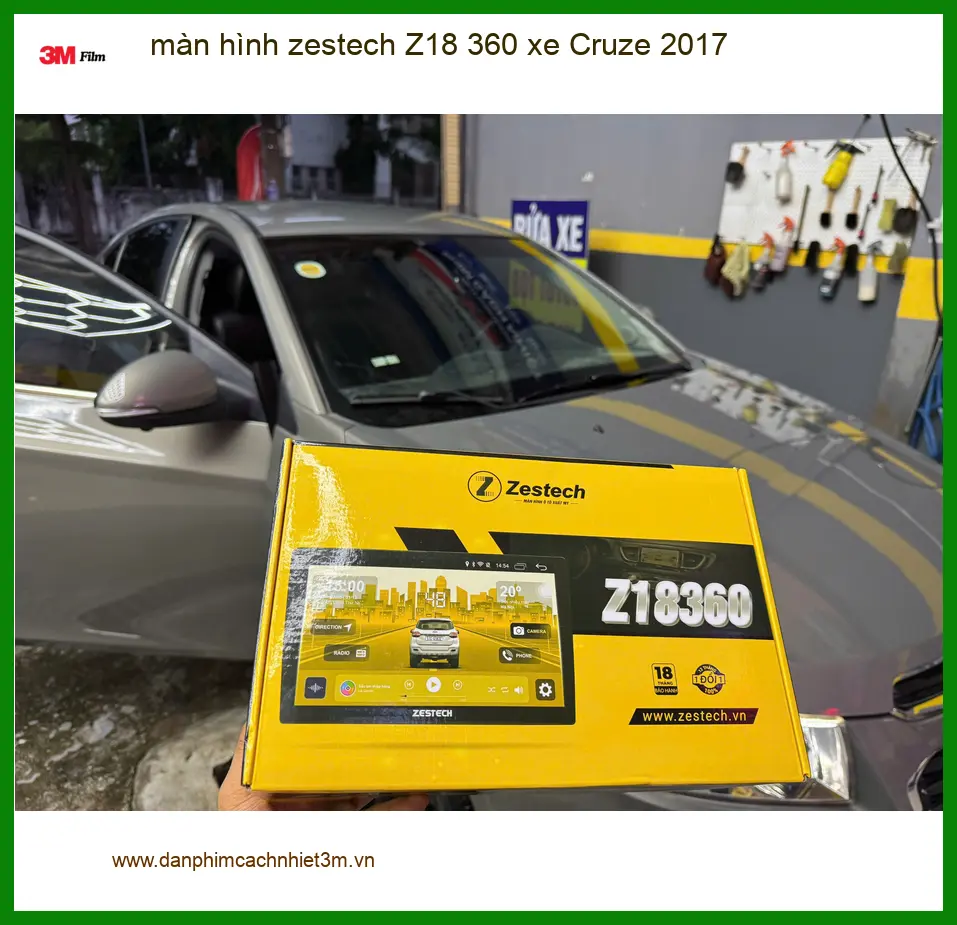Anh Duy lắp màn hình Zestech Z18 360 cho xe Cruze 2017 ở Quận Tân Bình ảnh thực tế 2