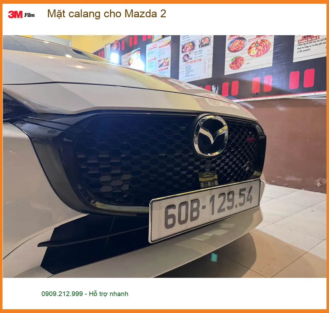 Anh Kiệt độ mặt calang cho Mazda 2 tại Quận 6 để xe thêm phần thể thao ảnh thực tế 4
