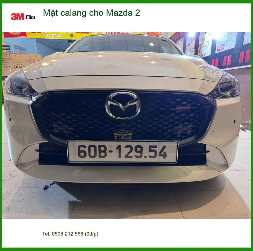 Anh Quốc độ Mặt calang cho Mazda 2 tại Quận 10 để xe trông thể thao hơn ảnh thực tế 2