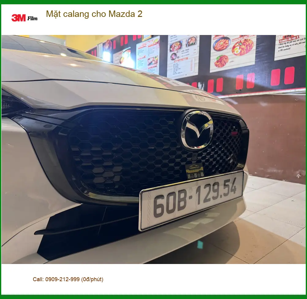 Anh Quốc độ Mặt calang cho Mazda 2 tại Quận 10 để xe trông thể thao hơn ảnh thực tế 5