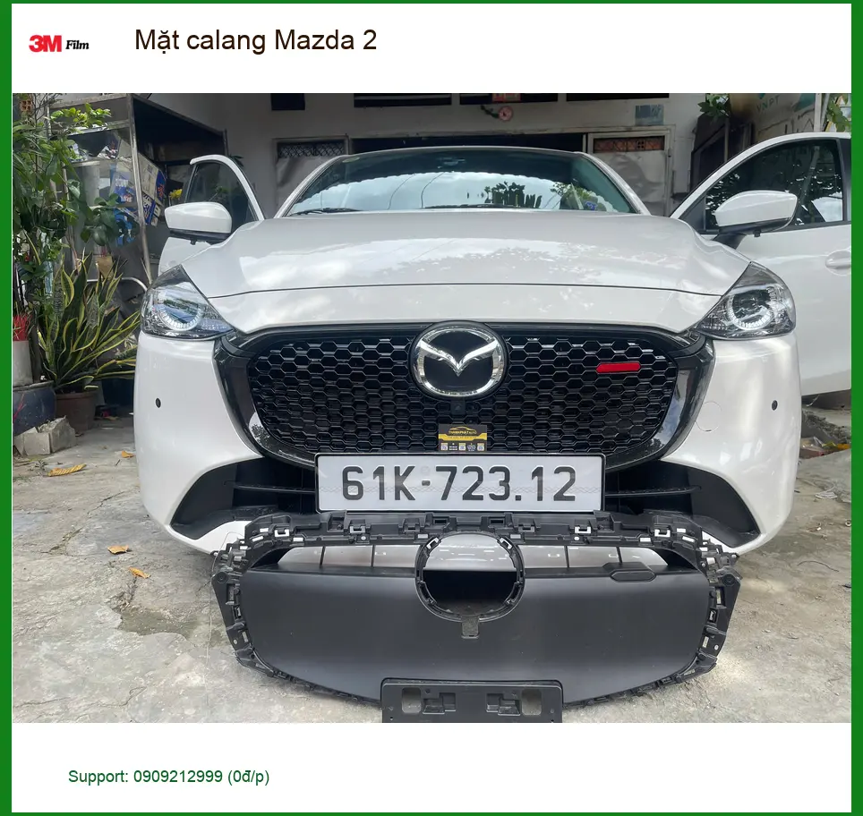 Anh Quang độ Mặt calang Mazda 2 tại Quận 5 sau khi thấy xe zin hơi đơn điệu ảnh thực tế 4