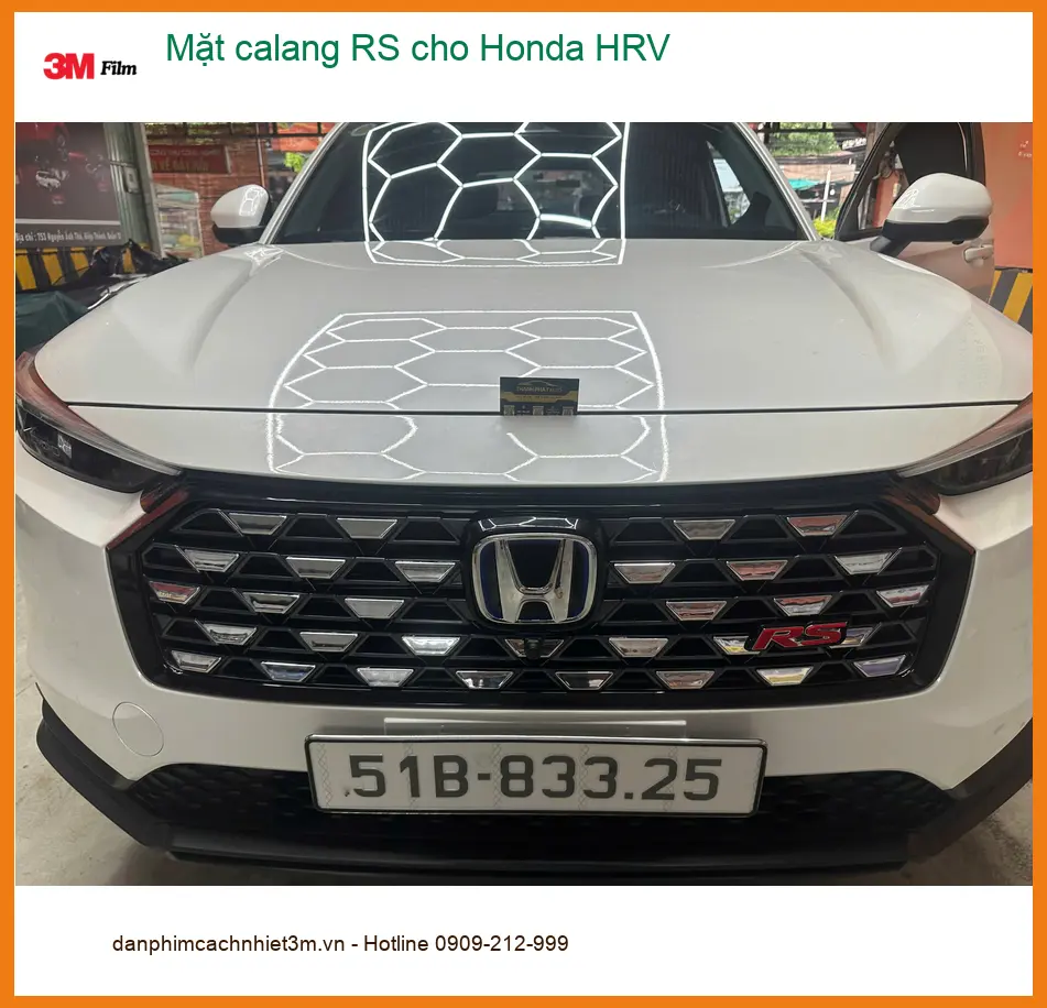 Chị Thanh độ Mặt calang RS cho Honda HRV tại Quận 2 để xe trông thể thao hơn ảnh thực tế 3
