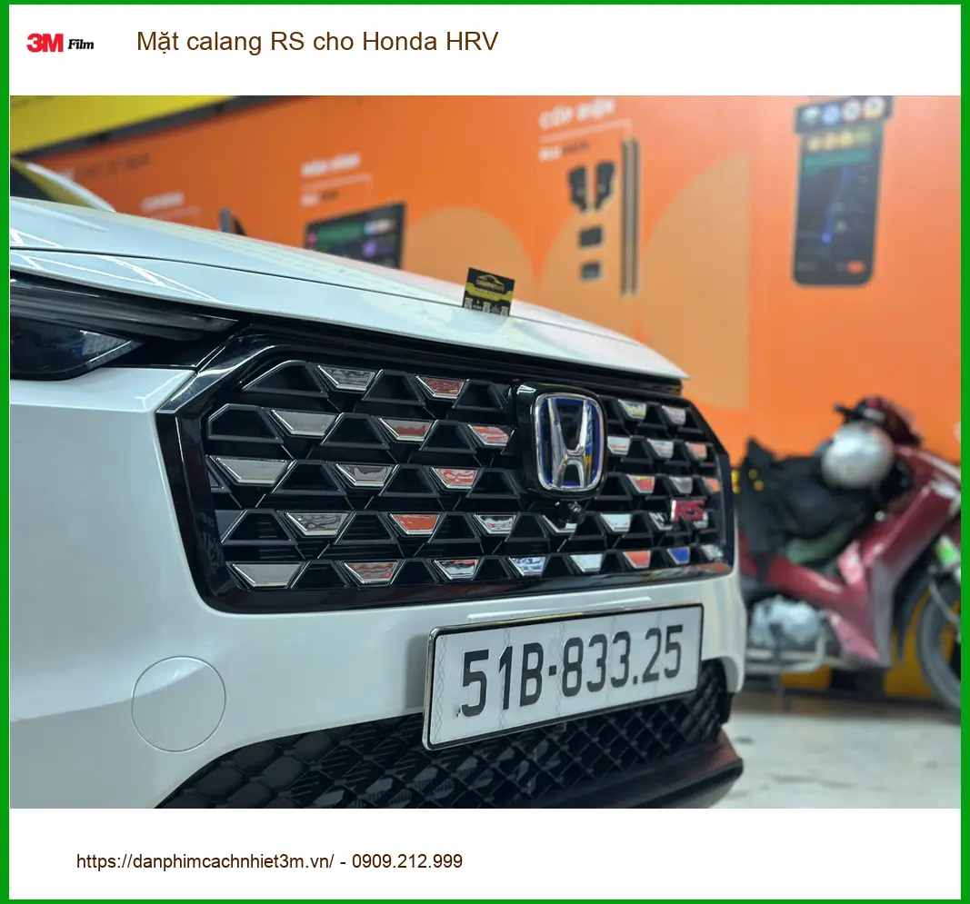 Anh Long độ Mặt calang RS cho Honda HRV tại Hóc Môn để xe thêm cá tính ảnh thực tế 2