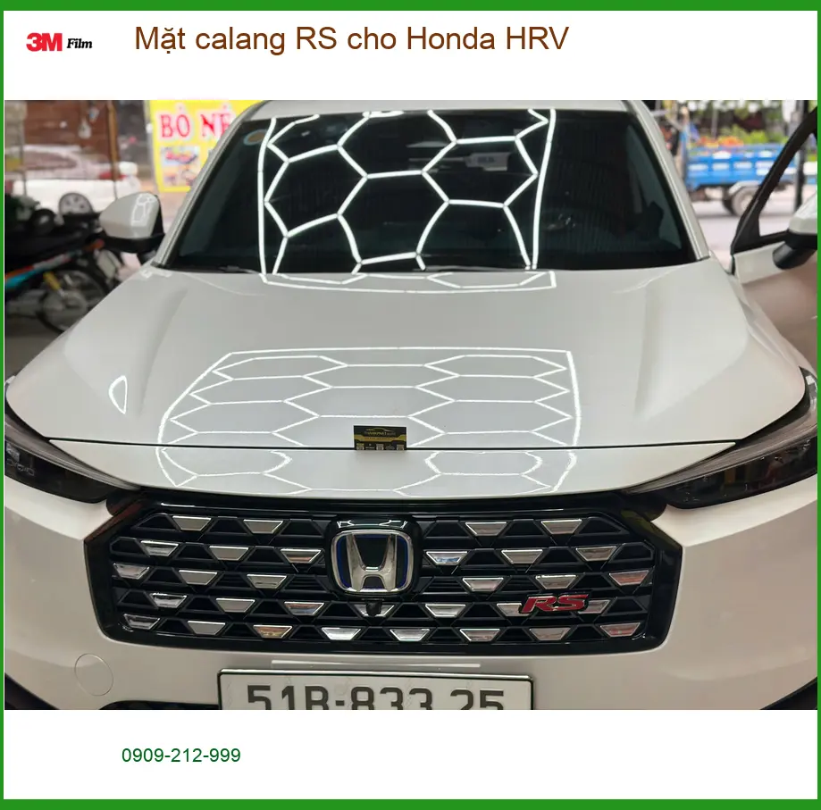 Anh Long độ Mặt calang RS cho Honda HRV tại Hóc Môn để xe thêm cá tính ảnh thực tế 3