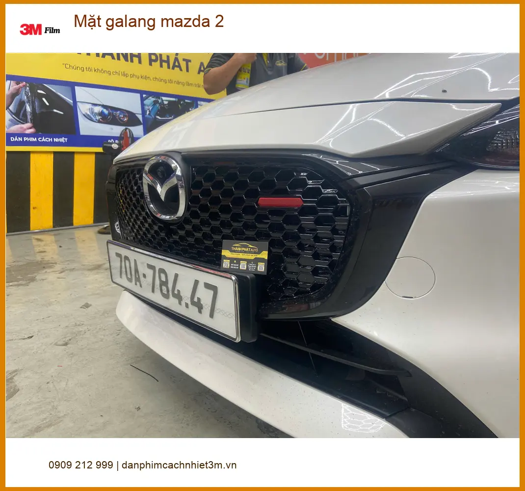 Anh Khải độ Mặt galang Mazda 2 tại Quận 11 giúp xe thêm phần cá tính ảnh thực tế 4