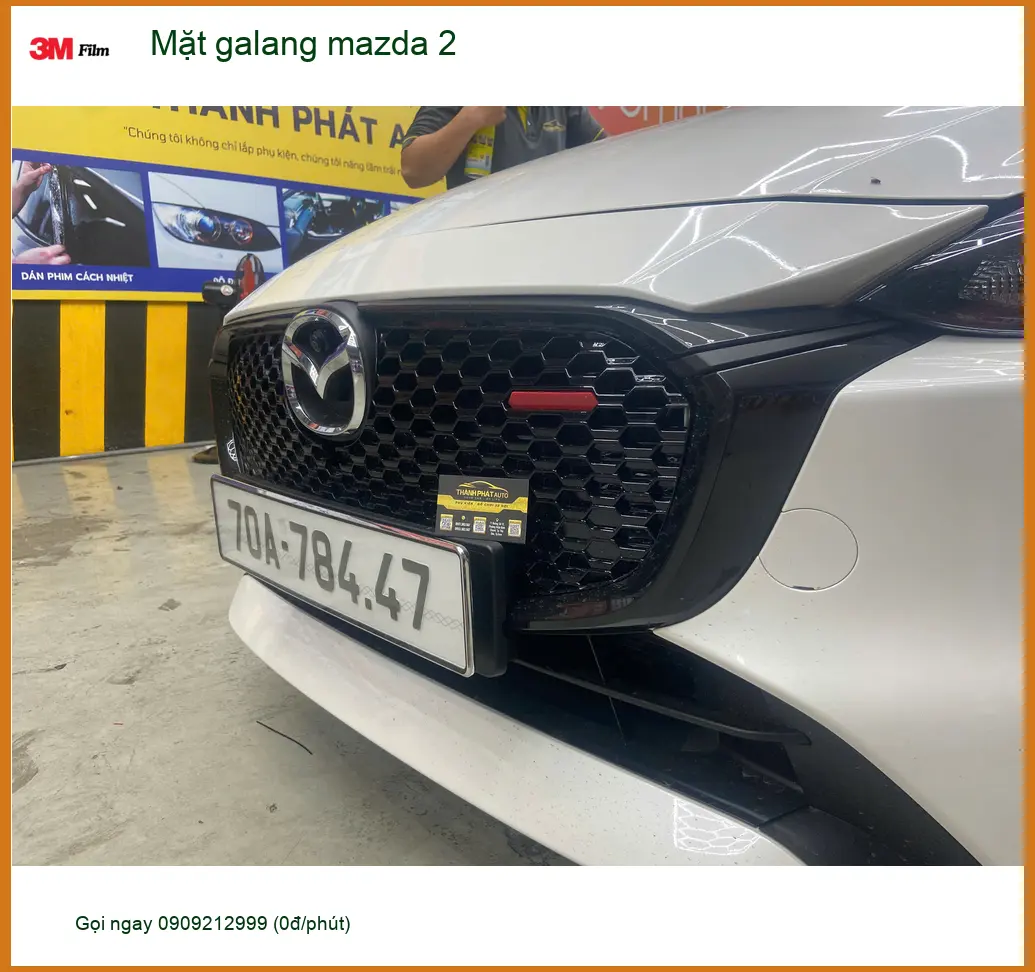 Anh Kiên độ mặt galang Mazda 2 tại Quận 1 để làm mới diện mạo xe ảnh thực tế 3