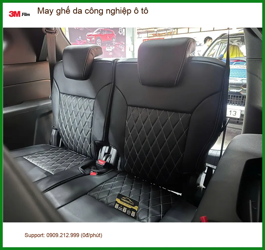 Anh Dũng bọc ghế da công nghiệp ô tô Mazda 3 tại Quận 4, đổi mới nội thất ảnh thực tế 2