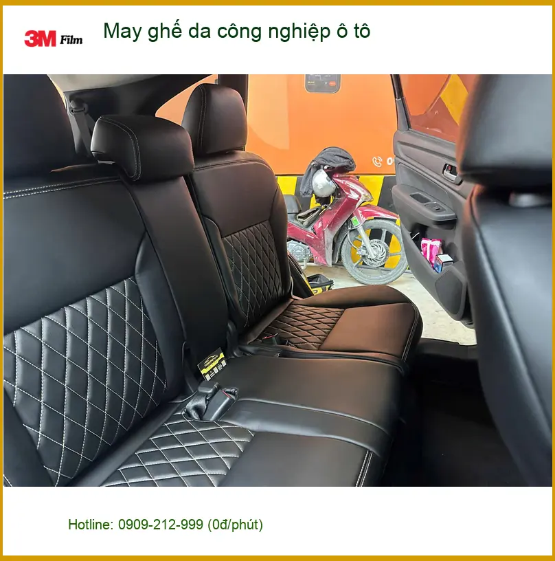 Anh Dũng bọc ghế da công nghiệp ô tô Mazda 3 tại Quận 4, đổi mới nội thất ảnh thực tế 3