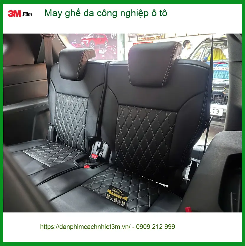 Anh Khải may ghế da công nghiệp ô tô Suzuki Ertiga Quận 11 giữ nội thất sạch bền ảnh thực tế 3