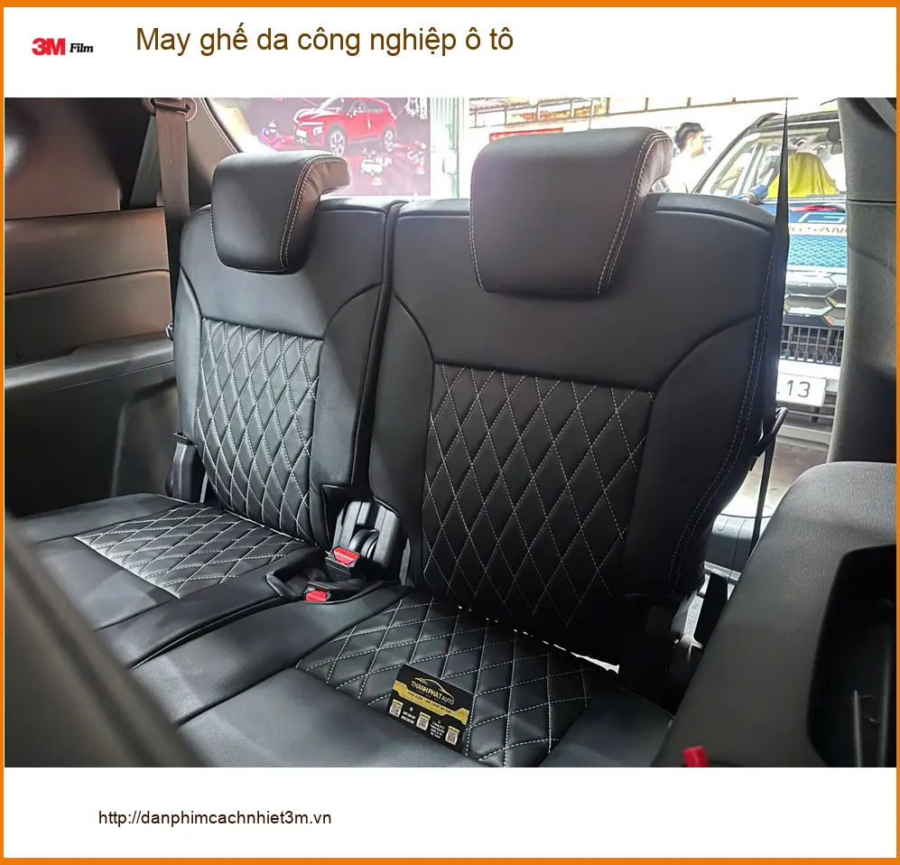 Bác Vinh bọc ghế da công nghiệp ô tô cho VinFast Lux SA tại Quận 9 ảnh thực tế 2