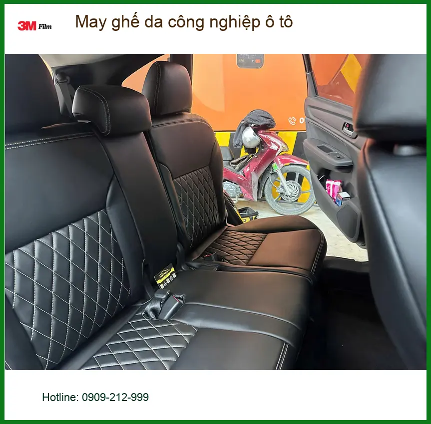 Bác Vinh bọc ghế da công nghiệp ô tô cho VinFast Lux SA tại Quận 9 ảnh thực tế 3