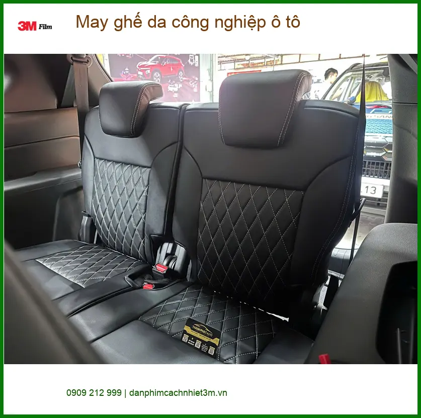 Bác Vinh bọc ghế da công nghiệp ô tô cho VinFast Lux SA tại Quận 9 ảnh thực tế 4