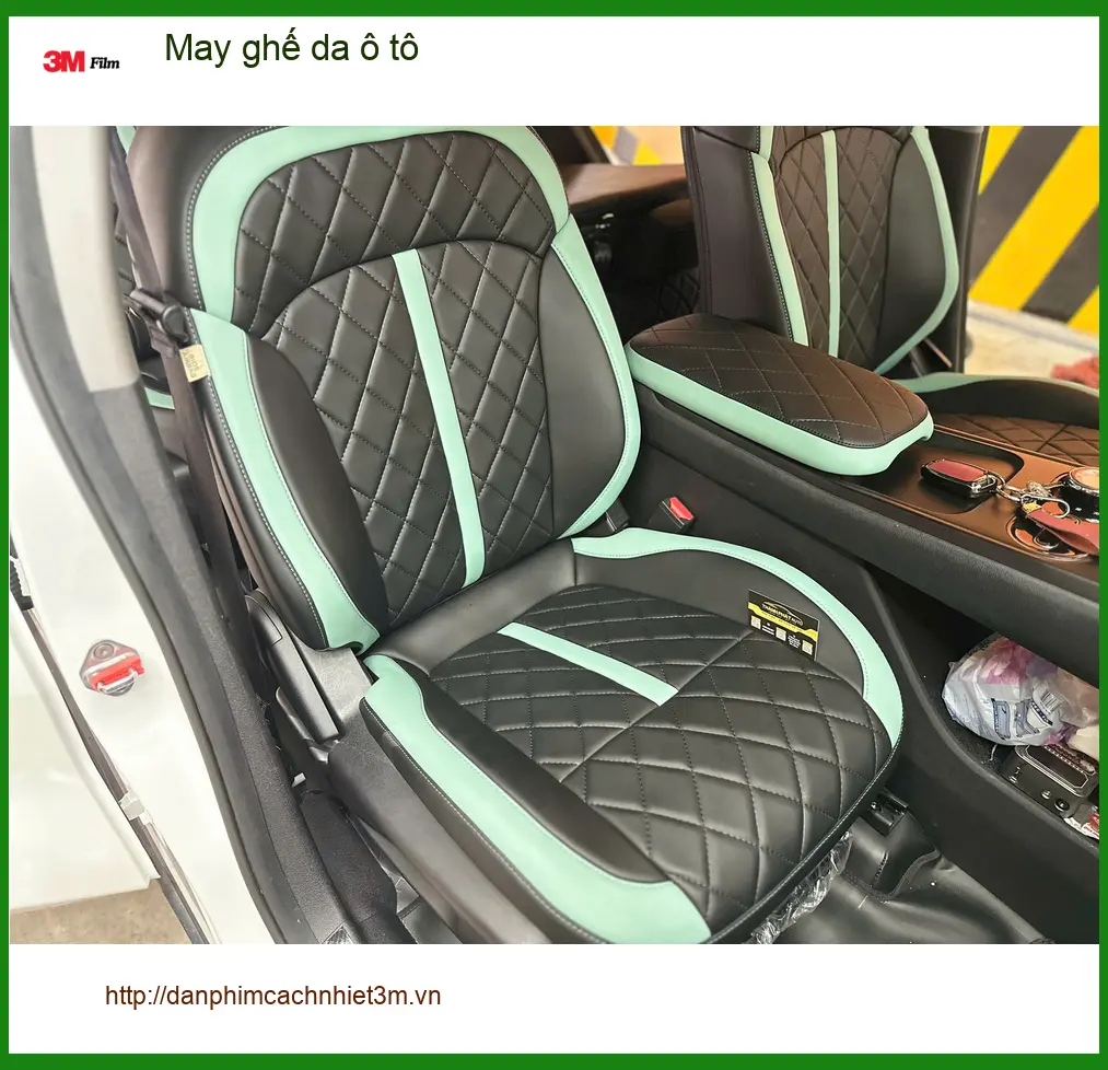 Anh Thiện may ghế da ô tô cho Honda CRV tại Quận Bình Tân nội thất sang trọng hơn ảnh thực tế 2