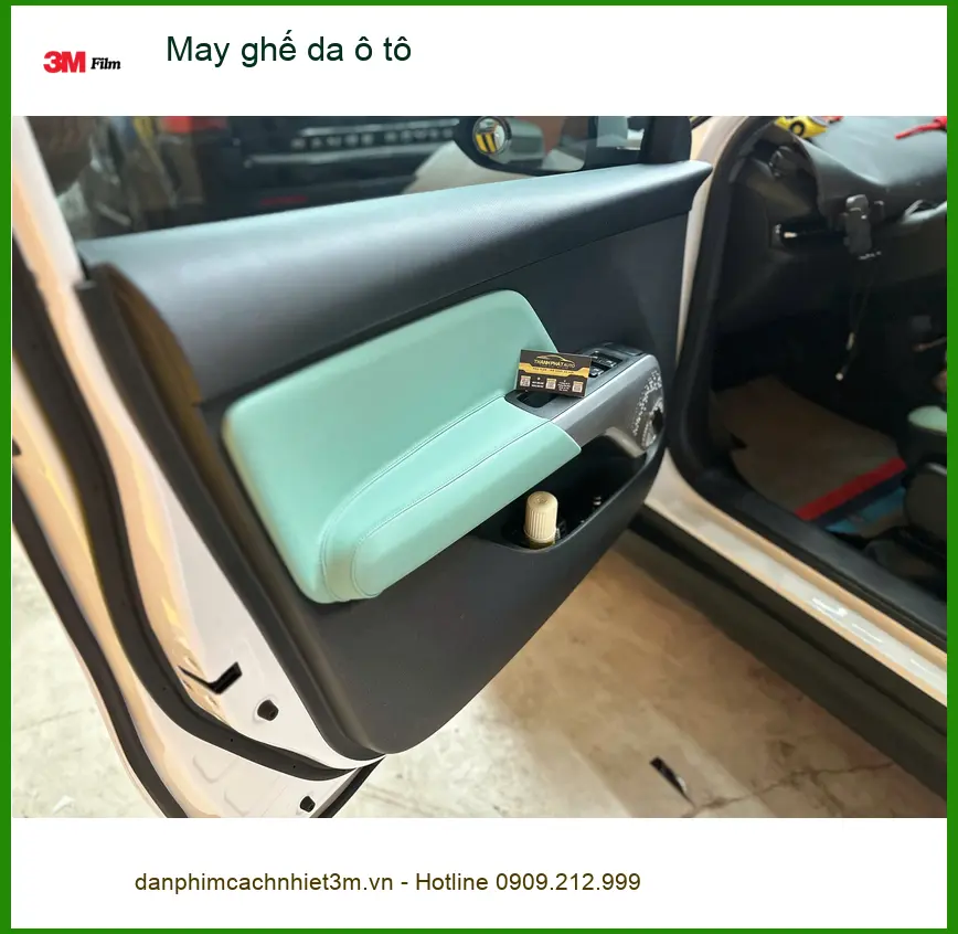 Anh Thiện may ghế da ô tô cho Honda CRV tại Quận Bình Tân nội thất sang trọng hơn ảnh thực tế 5