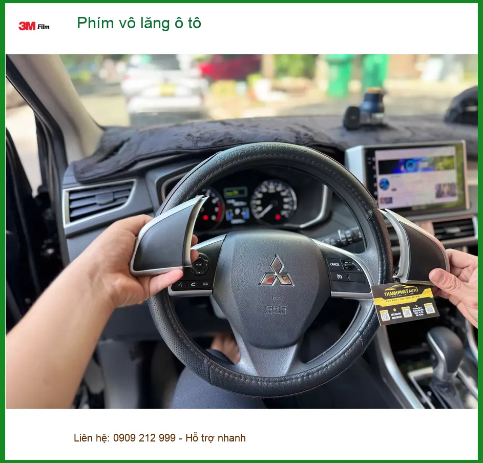 Anh Cường lắp phím vô lăng ô tô Hyundai Accent tại Quận Phú Nhuận
