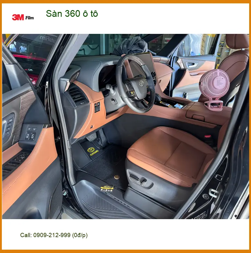 Anh Cường bọc Sàn 360 ô tô Hyundai Accent tại Quận 6 giữ nội thất bền đẹp