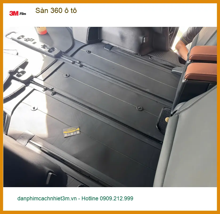 Anh Cường bọc Sàn 360 ô tô Hyundai Accent tại Quận 6 giữ nội thất bền đẹp ảnh thực tế 4