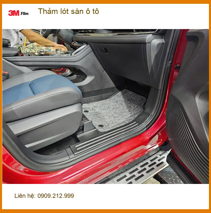 Anh Khôi thay thảm lót sàn ô tô cho Honda HR-V tại Quận Thủ Đức để xe luôn sạch sẽ ảnh thực tế 2