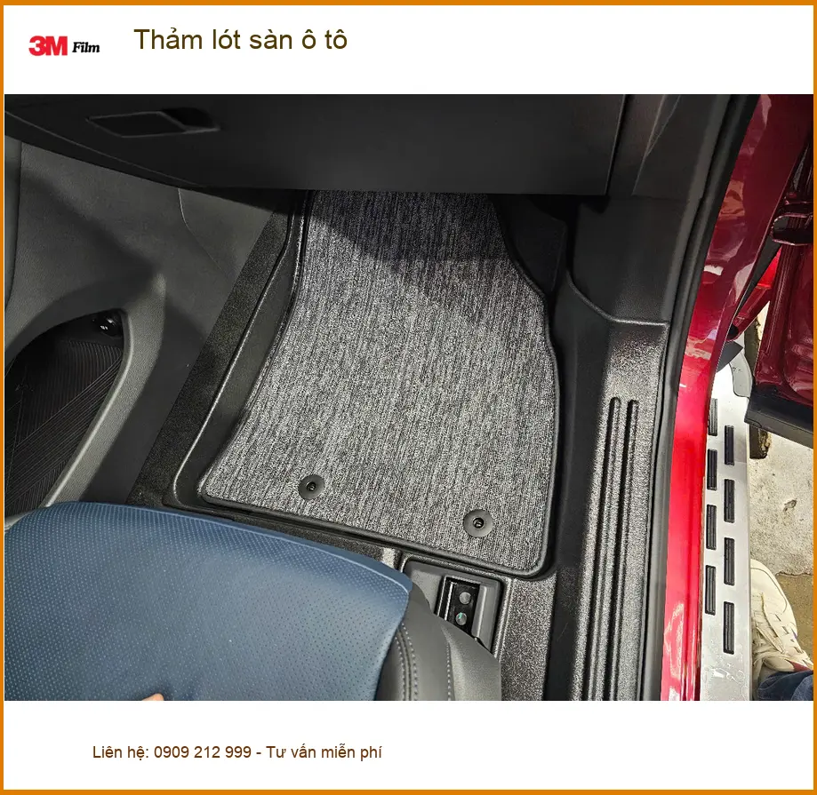 Anh Khôi thay thảm lót sàn ô tô cho Honda HR-V tại Quận Thủ Đức để xe luôn sạch sẽ ảnh thực tế 4