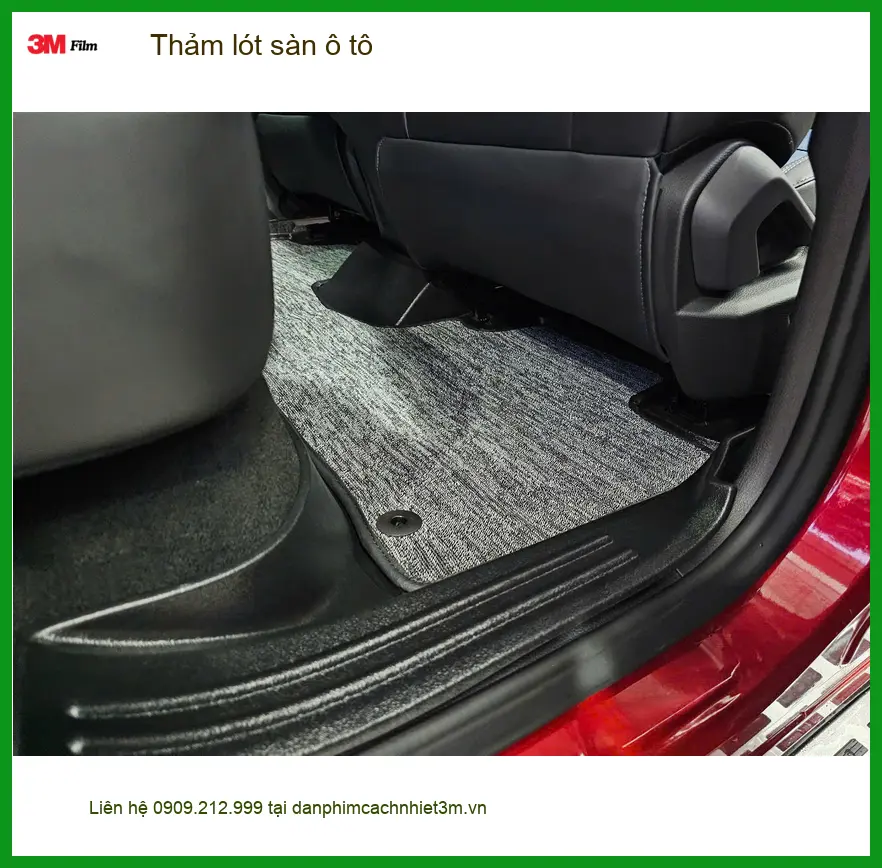 Chị Thuỷ thay thảm lót sàn ô tô Toyota Raize tại Quận 2 ảnh thực tế 3