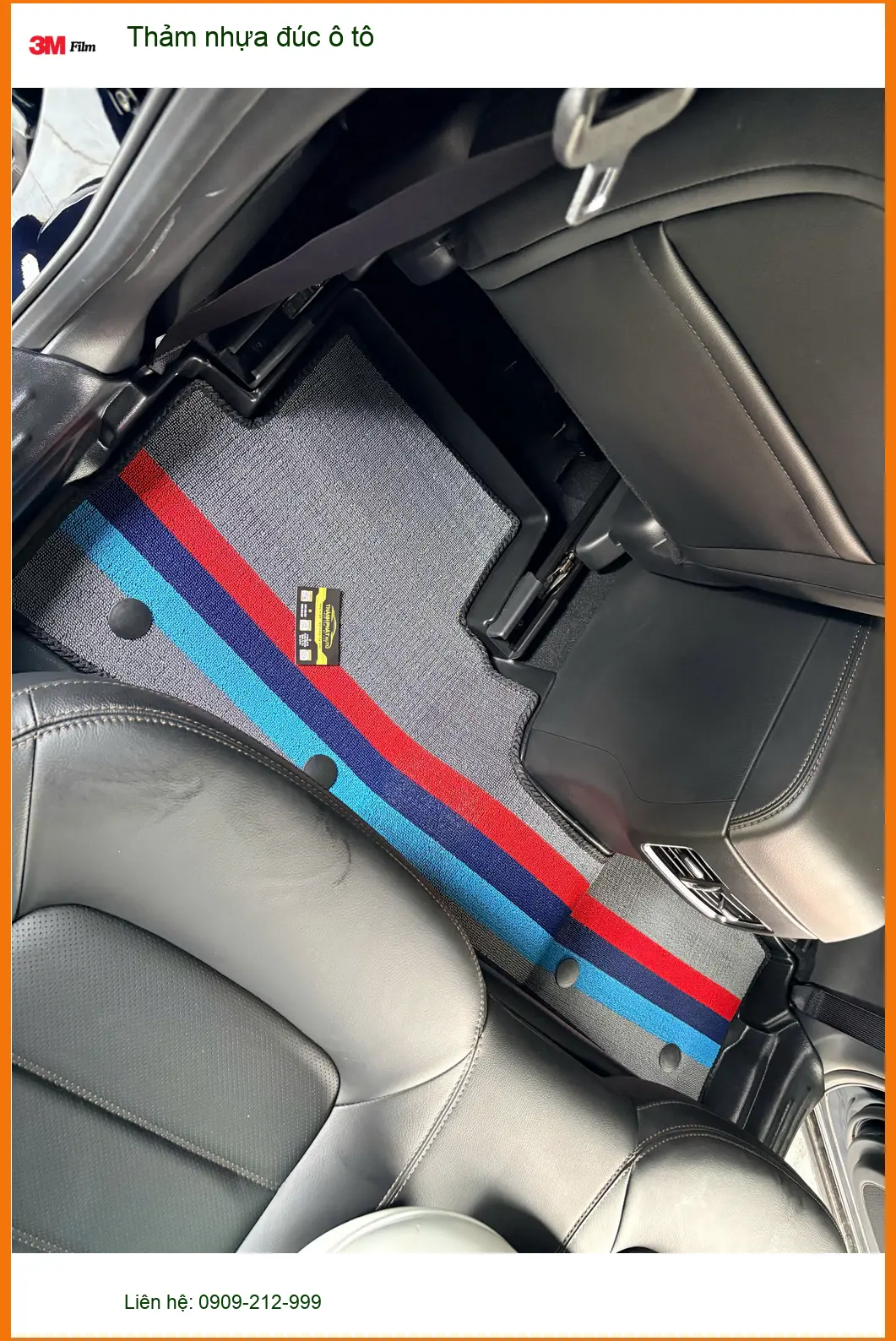 Chị Mỹ Linh thay thảm nhựa đúc ô tô Hyundai SantaFe tại Củ Chi ảnh thực tế 4