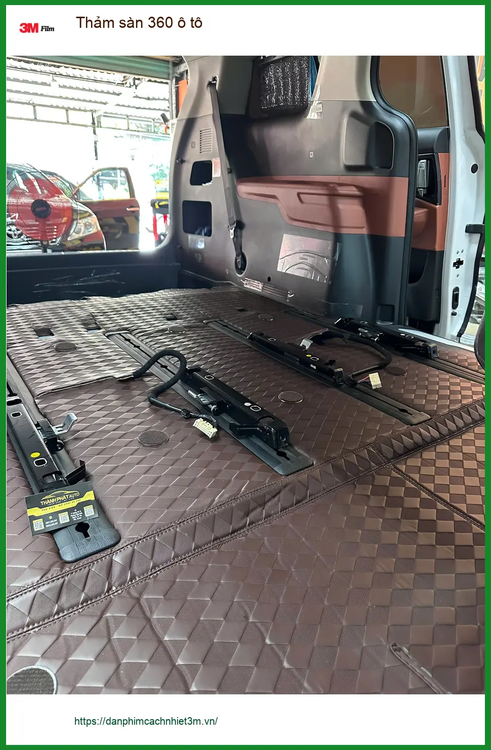Anh Tấn lắp thảm sàn 360 ô tô Hyundai Creta tại Quận Phú Nhuận ảnh thực tế 4