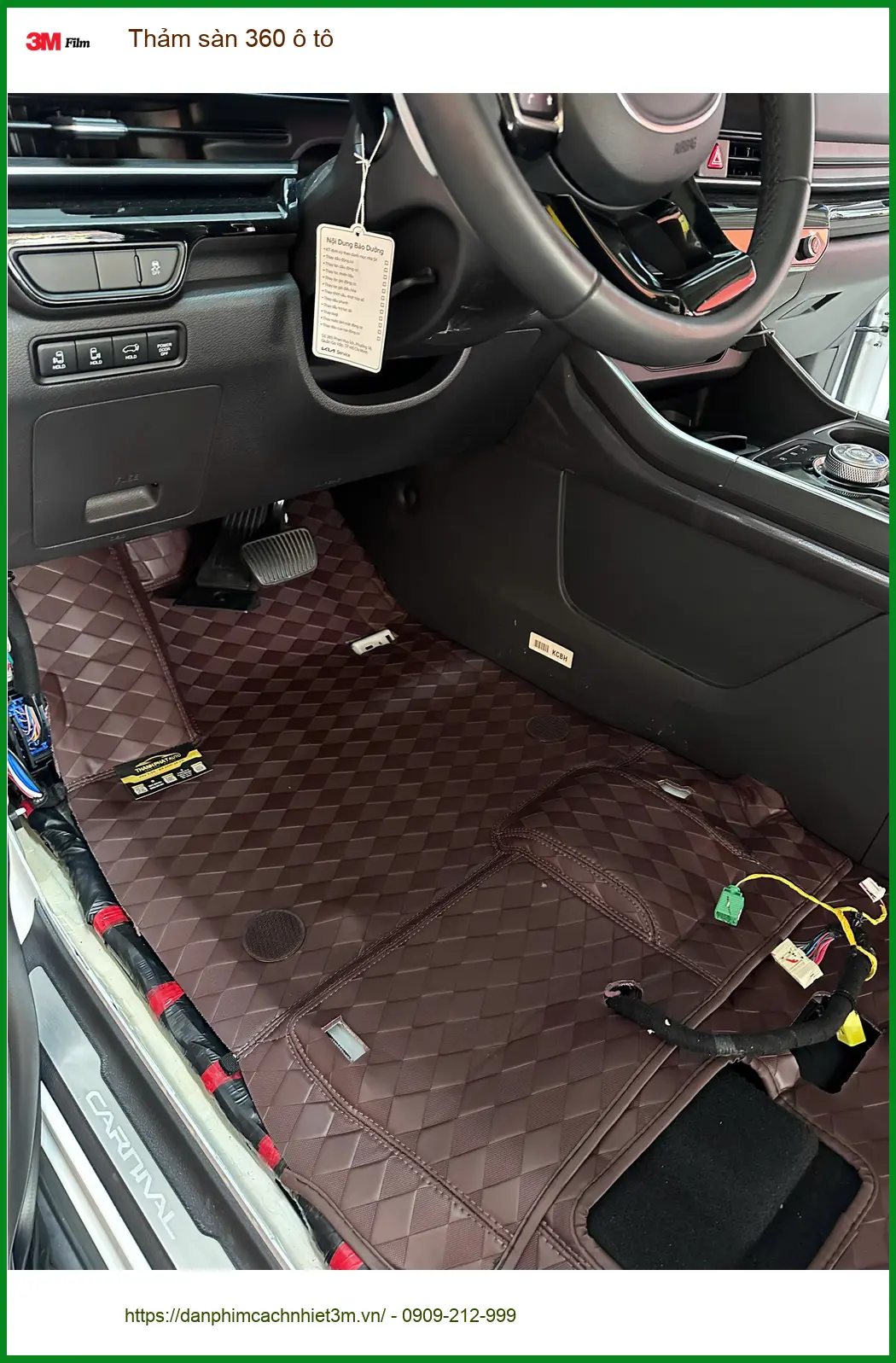 Anh Kiệt thay thảm sàn 360 ô tô cho Hyundai Creta tại Quận 4 để nội thất luôn sạch đẹp ảnh thực tế 4
