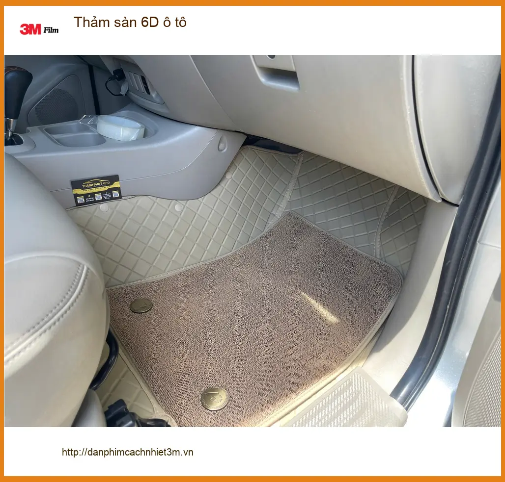 Chị Lan Anh lắp thảm sàn 6D ô tô Mazda CX-5 tại Quận 2 giữ xe luôn mới ảnh thực tế 2