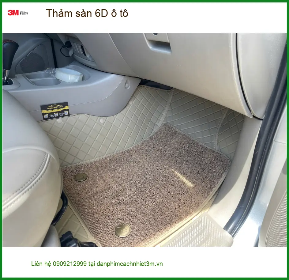 Anh Khải lắp Thảm sàn 6D ô tô cho Hyundai Creta ở Quận 12 để xe luôn sạch ảnh thực tế 2