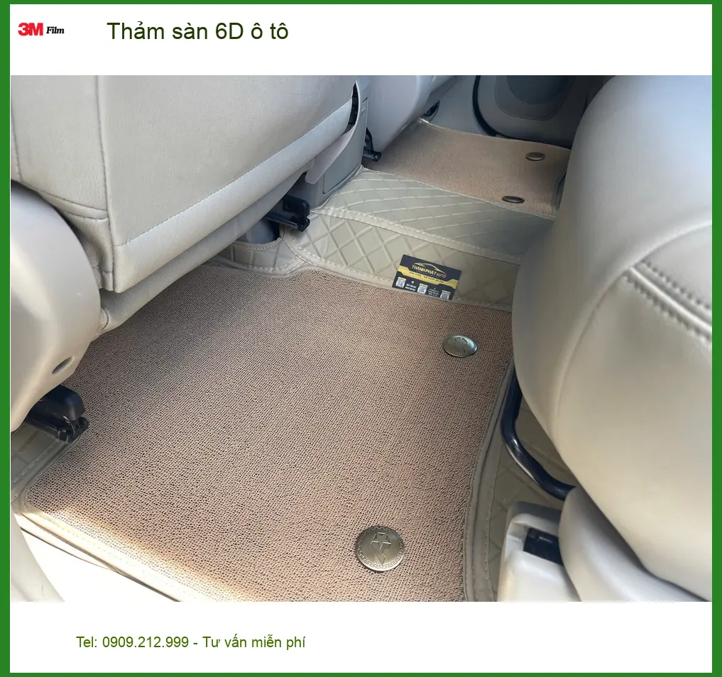Anh Khải lắp Thảm sàn 6D ô tô cho Hyundai Creta ở Quận 12 để xe luôn sạch ảnh thực tế 3