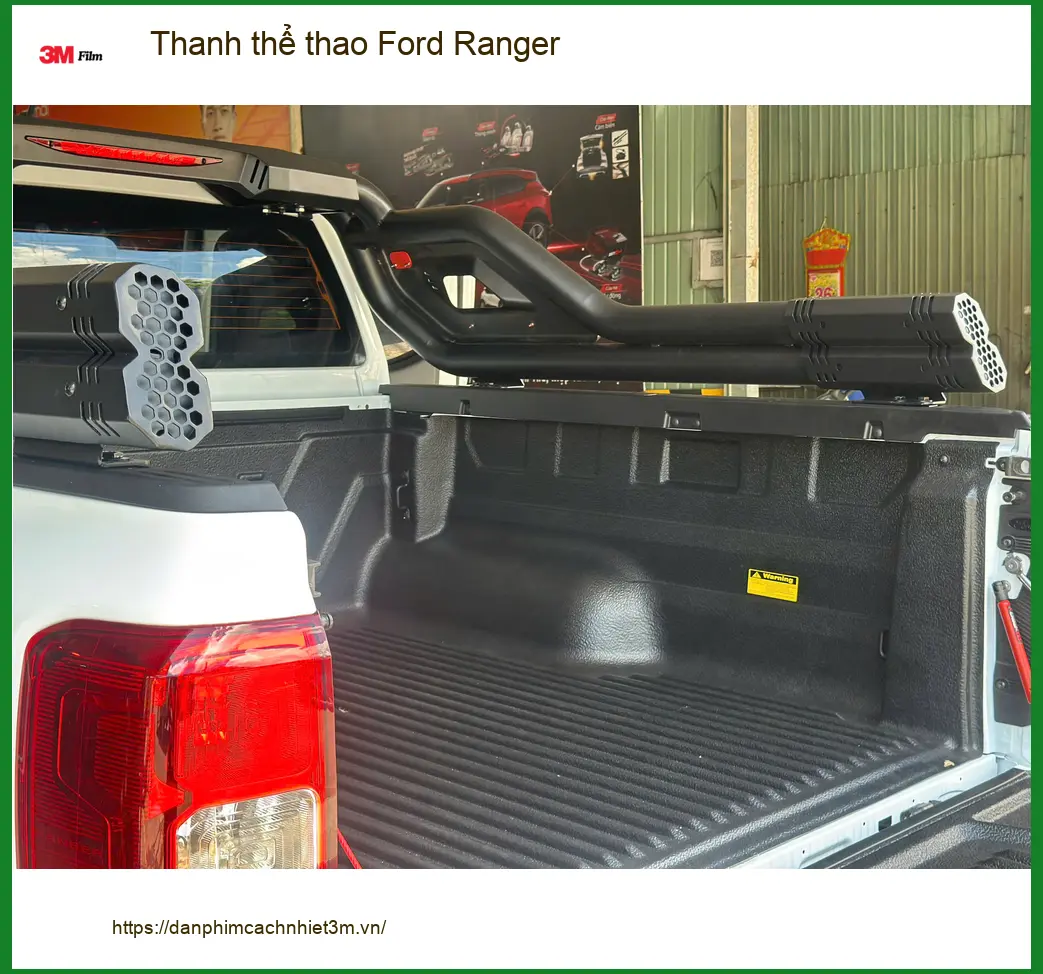 Anh Tùng lắp thanh thể thao Ford Ranger tại Củ Chi để xe thêm mạnh mẽ ảnh thực tế 3